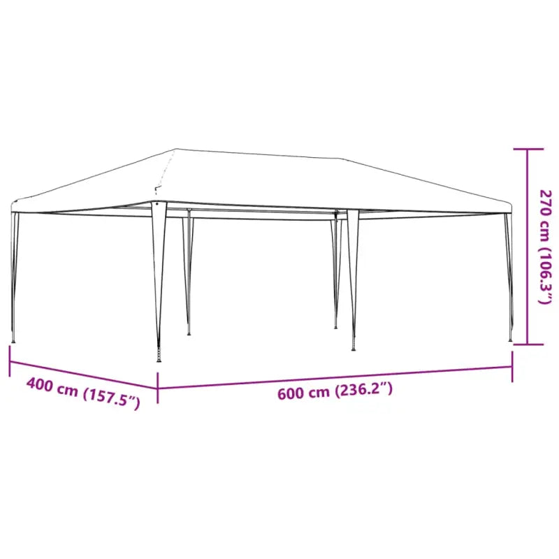 Partytent voor tuinfeesten en buitengebruik - Partytenten & prieëlen