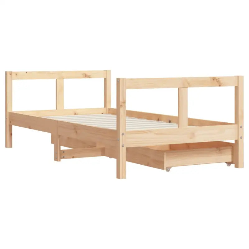 Peuter- en kinderbedden van massief grenenhout met tijdloos design - Peuter- & kinderbedden