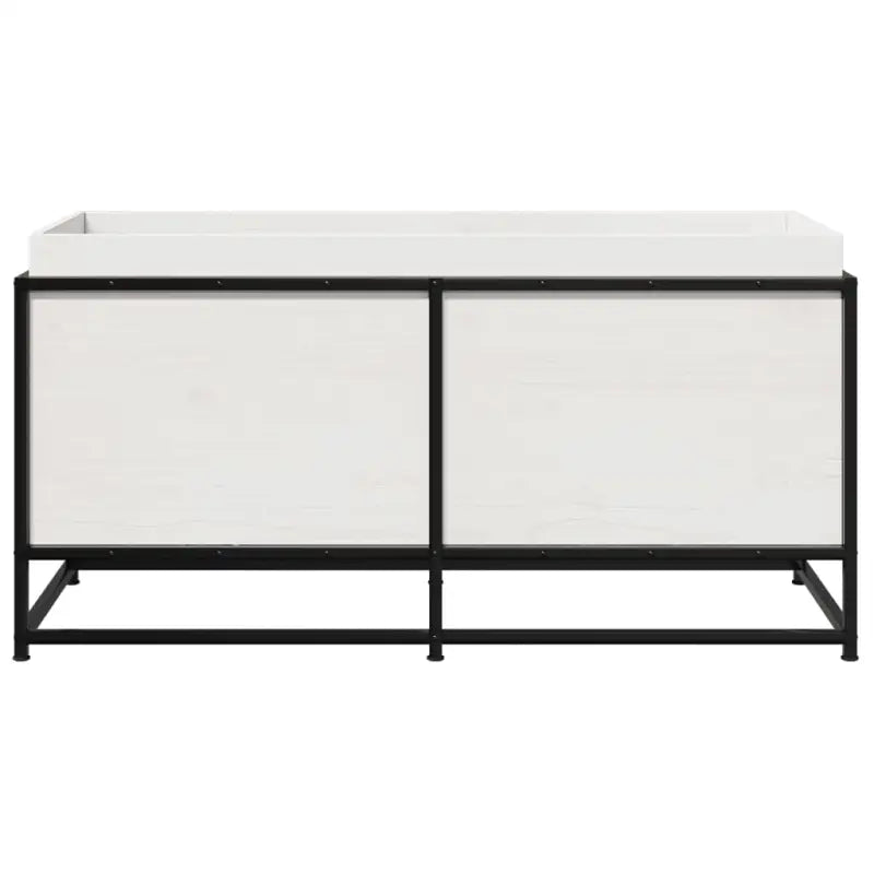 Plantenbak biedt duurzaamheid met massief grenenhout voor tuin of balkon - Bloempotten & plantenbakken