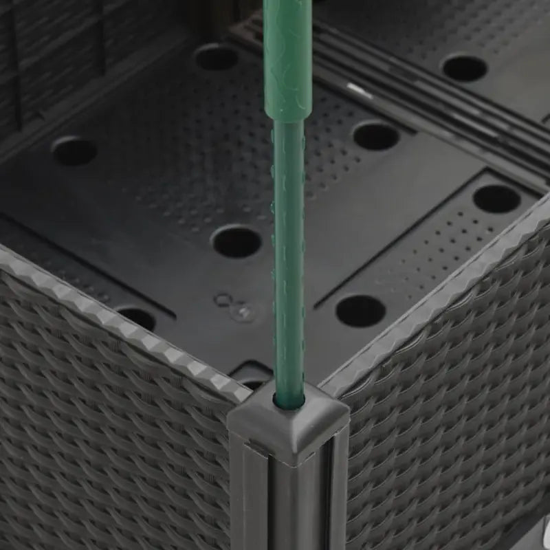 Plantenbak met latwerk voor klimplanten in tuin of terras - Bloempotten & plantenbakken