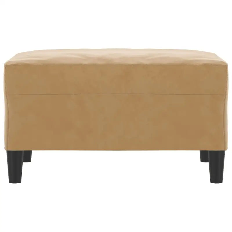 Poefs Comfortabele Fluwelen Voetenbank voor een Modern Interieur - Poefs