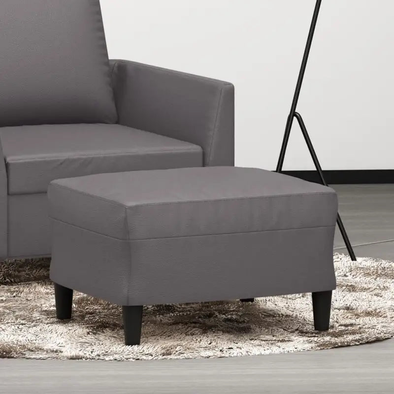 Poefs voor een modern en comfortabel interieur - Grijs / 60 x 50 x 41 cm / 1 - Poefs