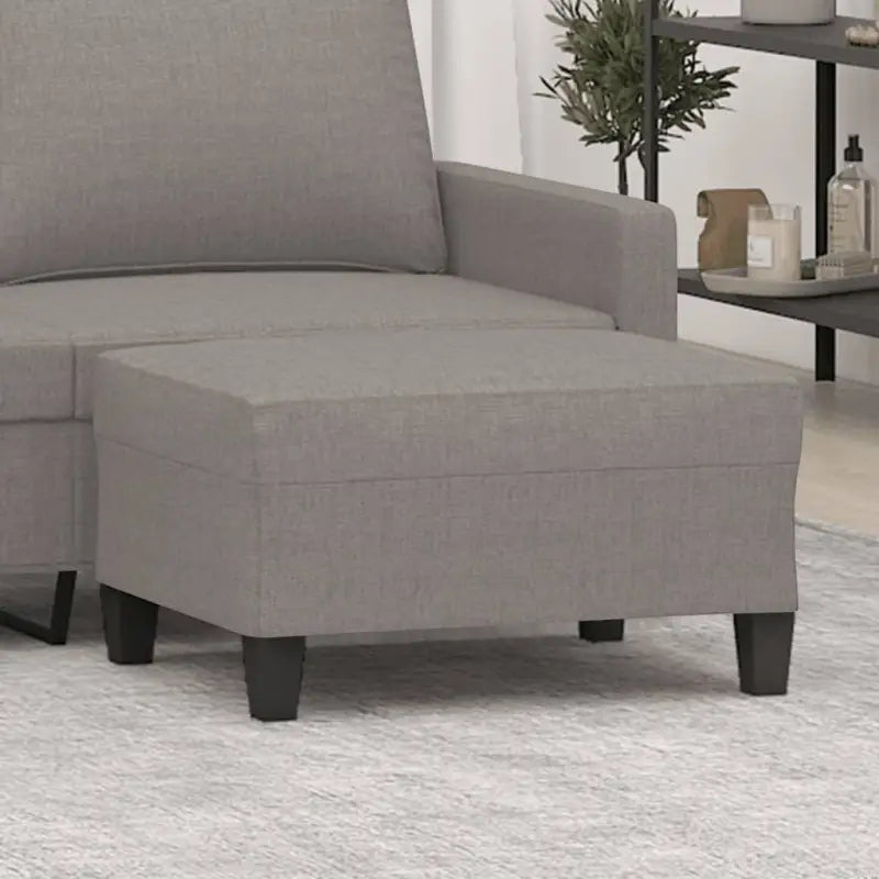 Poefs voor een modern en comfortabel interieur - Taupe / 70 x 55 x 41 cm / 1 - Poefs