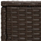 Poly Rattan Bijzettafels Met Verschillende Afmetingen en Formaten - Bijzettafels