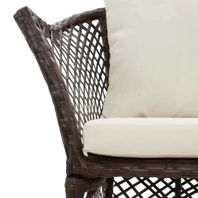 Poly rattan loungeset met stalen frame voor jouw tuin of terras - Tuinsets