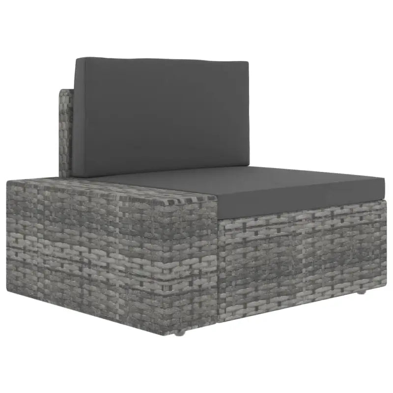 Poly Rattan Loungeset voor Tuin met comfortabele afmetingen en stijl - Tuinsets