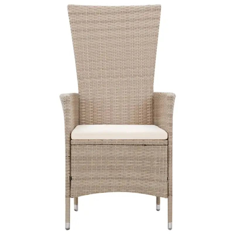 Poly rattan tuinset met gepoedercoate stalen frames en comfortabele stoelen - Tuinsets