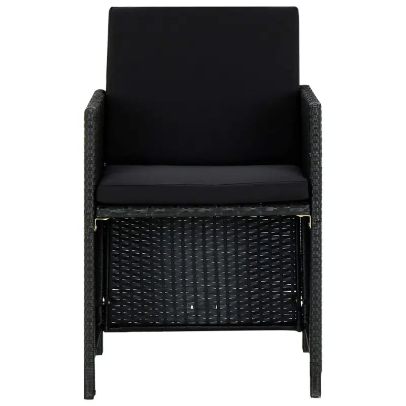 Poly rattan tuinset met levering bevat voor al fresco dineren - Tuinsets