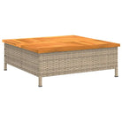 Poly rattan tuintafel voor gemakkelijk schoonmaken en gezellig samenzijn - Tuintafels