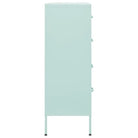 Praktische bijzetkast met stalen constructie en aanpasbare hoogte - Commodes & ladekasten