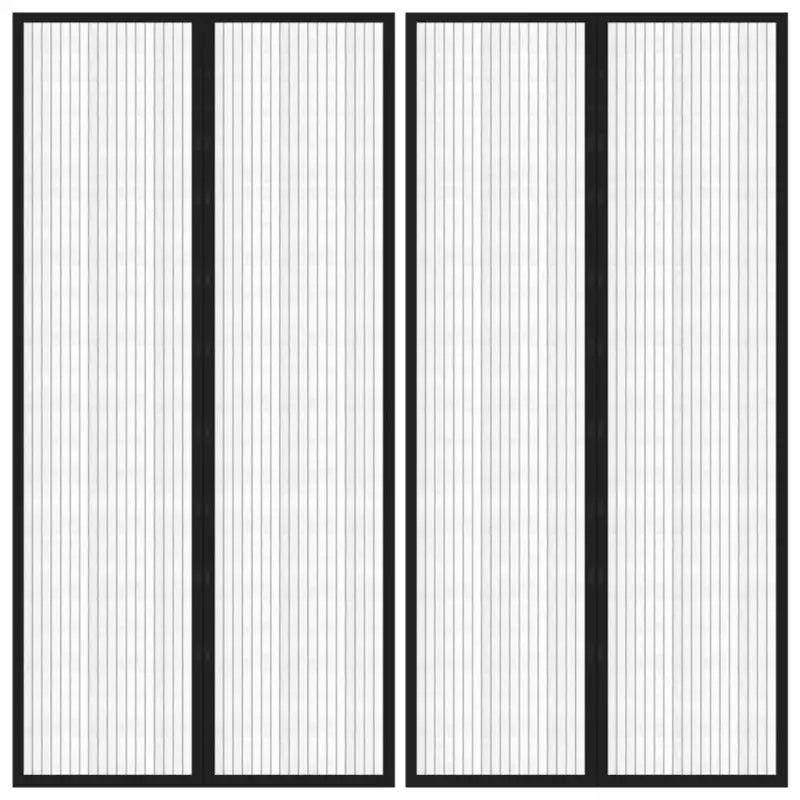 Raamhorren insectengordijn levering bevat voor frisse insectvrije nachten - 220 x 100 cm - Raamhorren