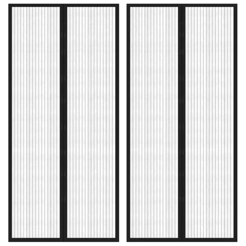 Raamhorren insectengordijn levering bevat voor frisse insectvrije nachten - 210 x 90 cm - Raamhorren