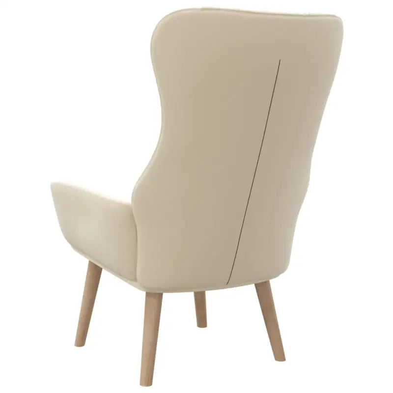 Relaxfauteuil met massief rubberwood voor ultiem comfort - Fauteuils & Relaxfauteuils