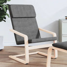 Relaxstoel met massief berkenhout en duurzame stof voor ultiem comfort - Fauteuils & Relaxfauteuils