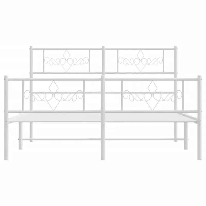 Robuust metalen bedframe met extra opbergruimte en tijdloos design - Bedden & bedframes