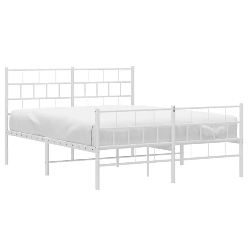 Robuust metalen bedframe met metalen latten en extra opbergruimte - Bedden & bedframes