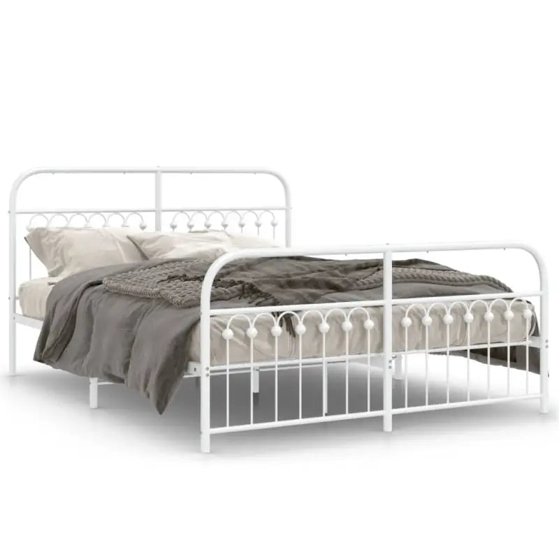 Robuust metalen latten bedframe met extra opbergruimte - Bedden & bedframes
