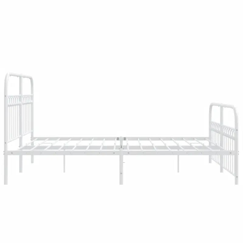 Robuust metalen latten bedframe met extra opbergruimte - Bedden & bedframes