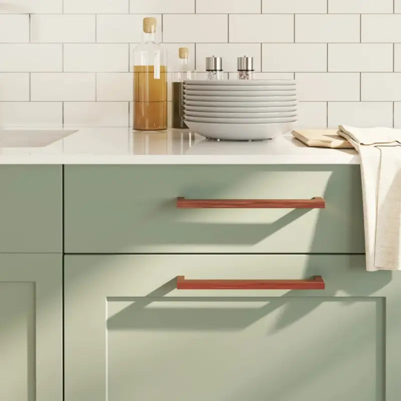 Roestvrijstalen kastknoppen en grepen met modern ontwerp - Brons / 224 mm / 20 - Kastknoppen en kastgrepen