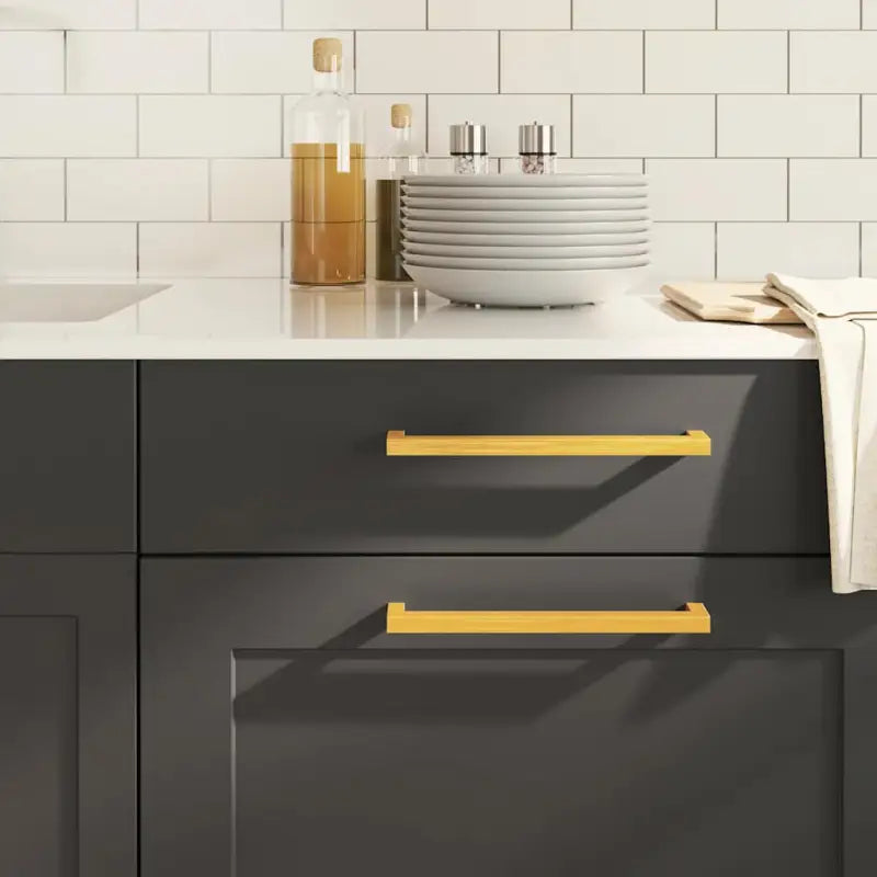 Roestvrijstalen kastknoppen en grepen met modern ontwerp - Goud / 224 mm / 5 - Kastknoppen en kastgrepen