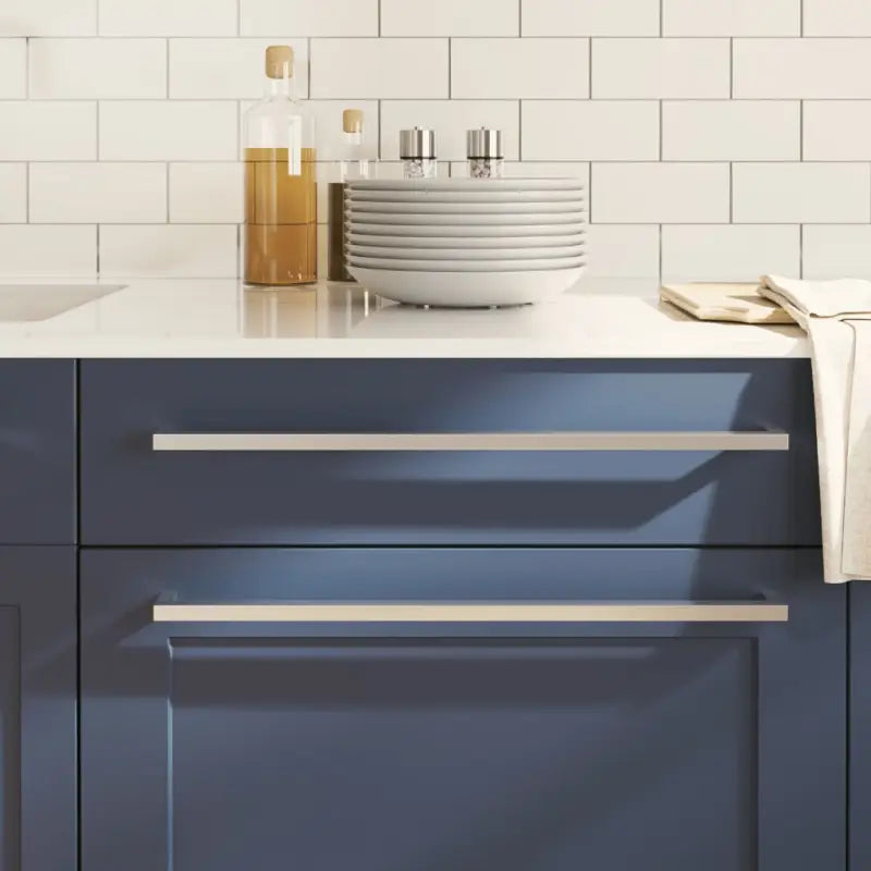 Roestvrijstalen kastknoppen en grepen met modern ontwerp - Zilver / 480 mm / 20 - Kastknoppen en kastgrepen