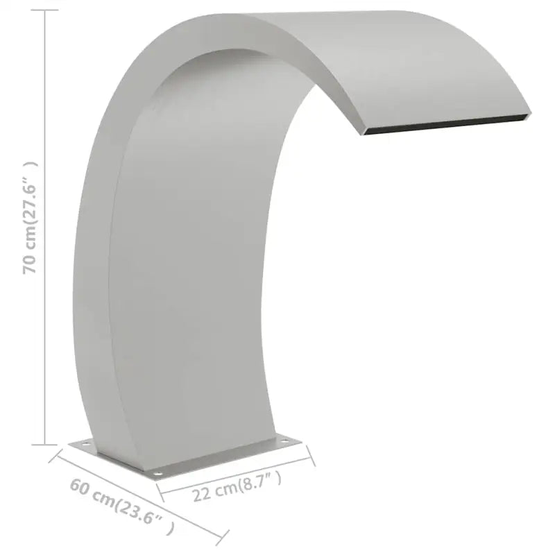 Roestvrijstalen zwembadfontein voor een ontspannen waterdecoratie - Fonteinen