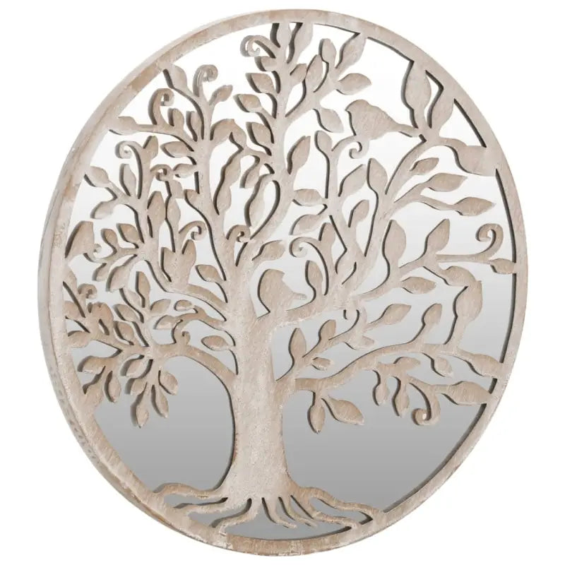 Ronde buitenspiegel met boomdesign van ijzer - Spiegels