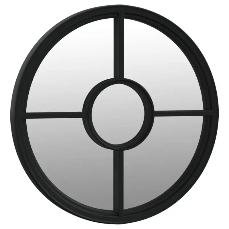 Ronde ijzeren spiegel voor buitenruimte - Spiegels