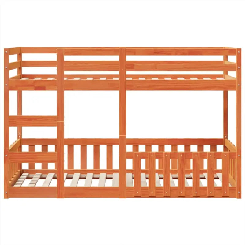 Ruimtebesparend stapelbedframe van massief grenenhout voor meerdere kinderen - Bedden & bedframes