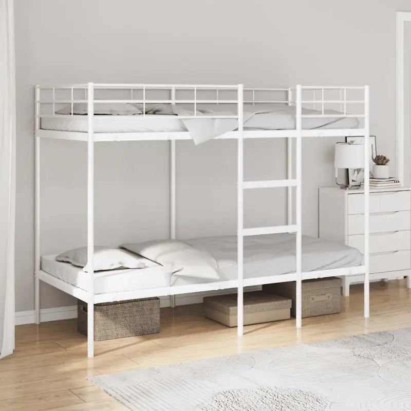 Ruimtebesparende stapelbed voor meerdere kinderen en gasten - Wit / 100 x 190 cm - Bedden & bedframes
