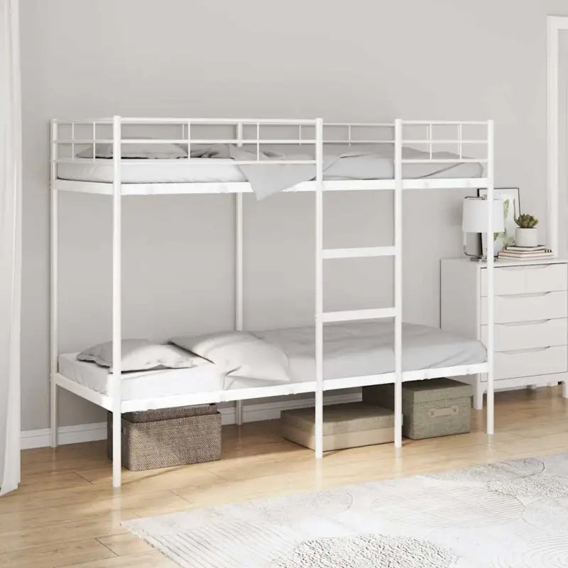 Ruimtebesparende stapelbed voor meerdere kinderen en gasten - Wit / 75 x 190 cm - Bedden & bedframes