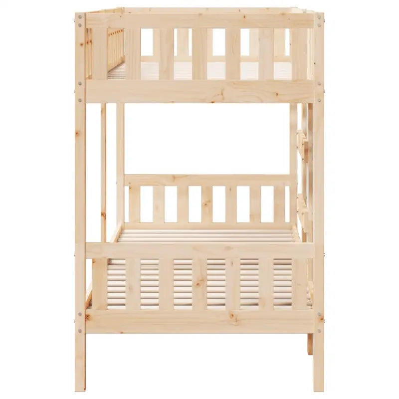 Ruimtebesparende stapelbedframe in massief grenenhout voor meerdere kinderen - Bedden & bedframes