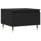 Salontafel met bewerkt hout en metalen poten voor een stijlvolle woonkamer - Salontafels