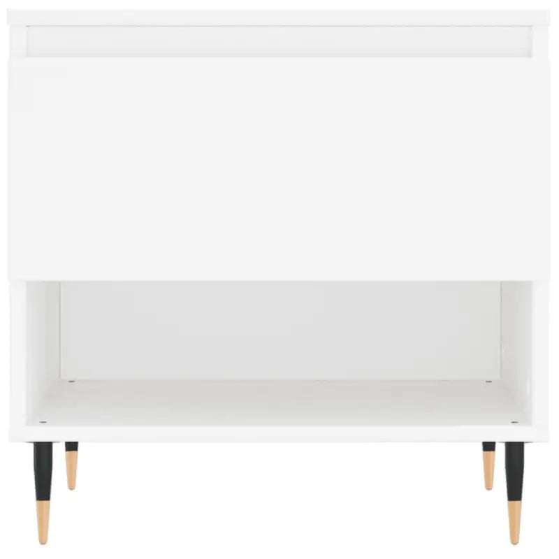 Salontafel met bewerkt hout en metalen poten voor stijlvolle woonruimte - Salontafels