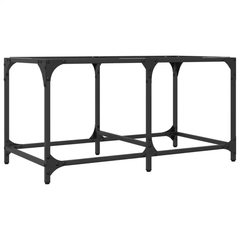 Salontafel met glazen blad voor een elegante woonkamer uitstraling - Salontafels