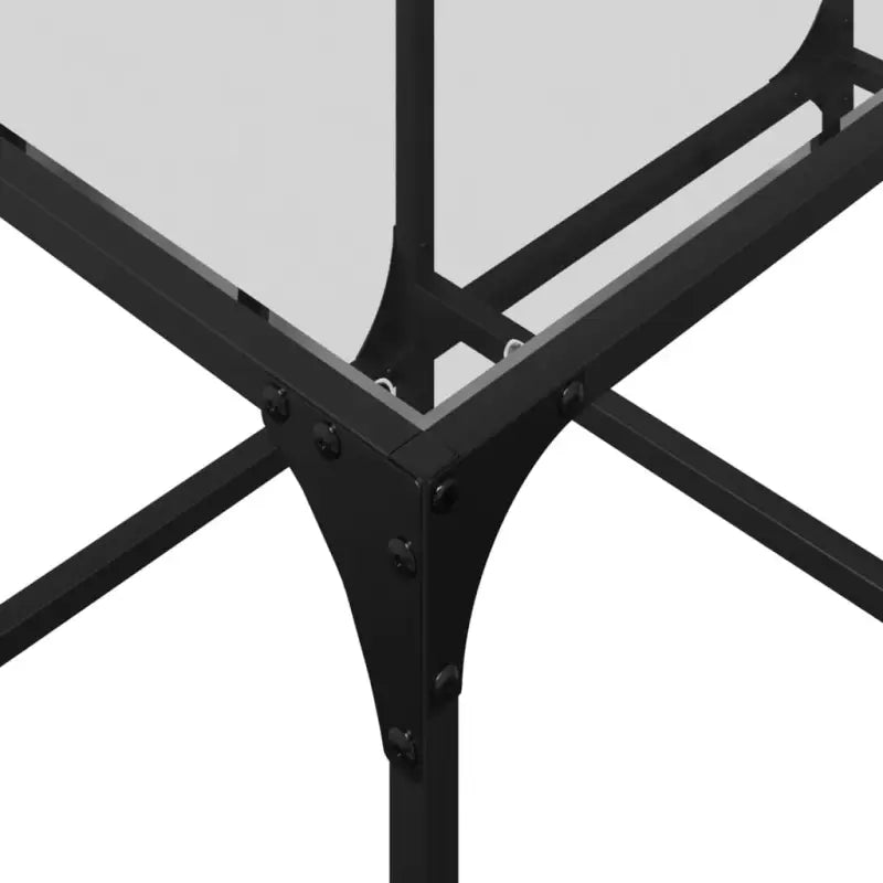 Salontafel met glazen blad voor een elegante woonkamer uitstraling - Salontafels