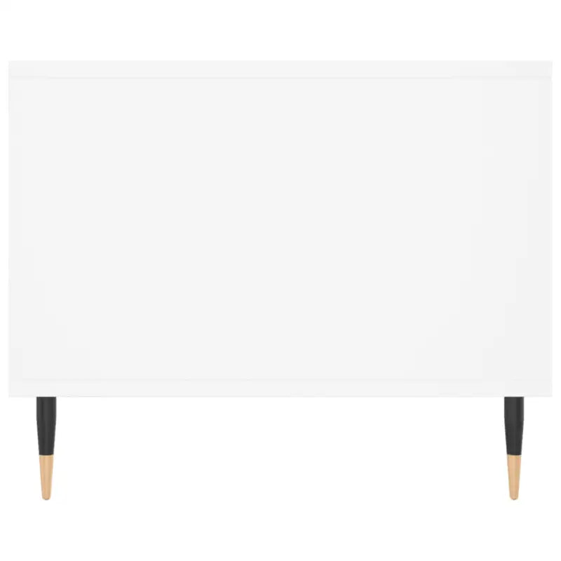 Salontafel met ijzeren poten en bewerkt hout voor elegante woonkamer - Salontafels