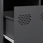 Salontafel met koudgewalst staal en verstelbare schroefpoten - Salontafels