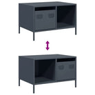 Salontafel met koudgewalst staal en verstelbare schroefpoten - Salontafels