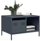 Salontafel met koudgewalst staal en verstelbare schroefpoten - Antraciet / 1 - Salontafels