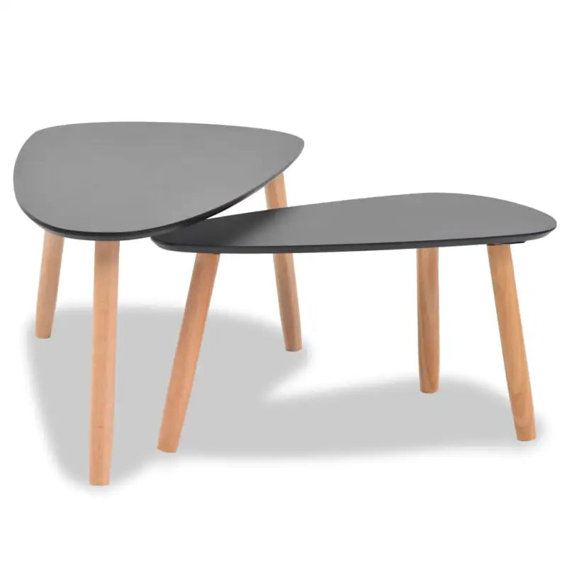 Salontafel set van massief grenenhout inclusief levering in Scandinavische stijl - Salontafels