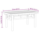 Salontafel van Bamboe met een stijlvolle en duurzame uitstraling - Salontafels
