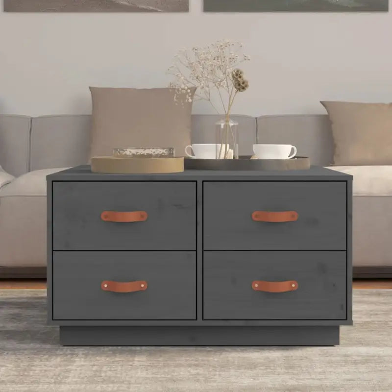 Salontafel van massief grenenhout voor een natuurlijk interieur - Salontafels