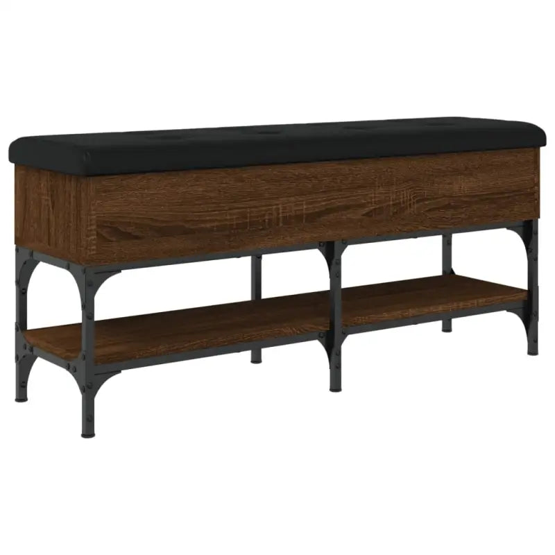 Schoenenbank van bewerkt hout voor overzichtelijke opbergruimte - Opberg- & halbankjes