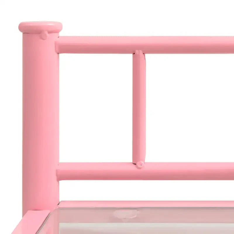 Set van 2 nachtkastjes met metalen frame voor een stijlvolle uitstraling - Nachtkastjes