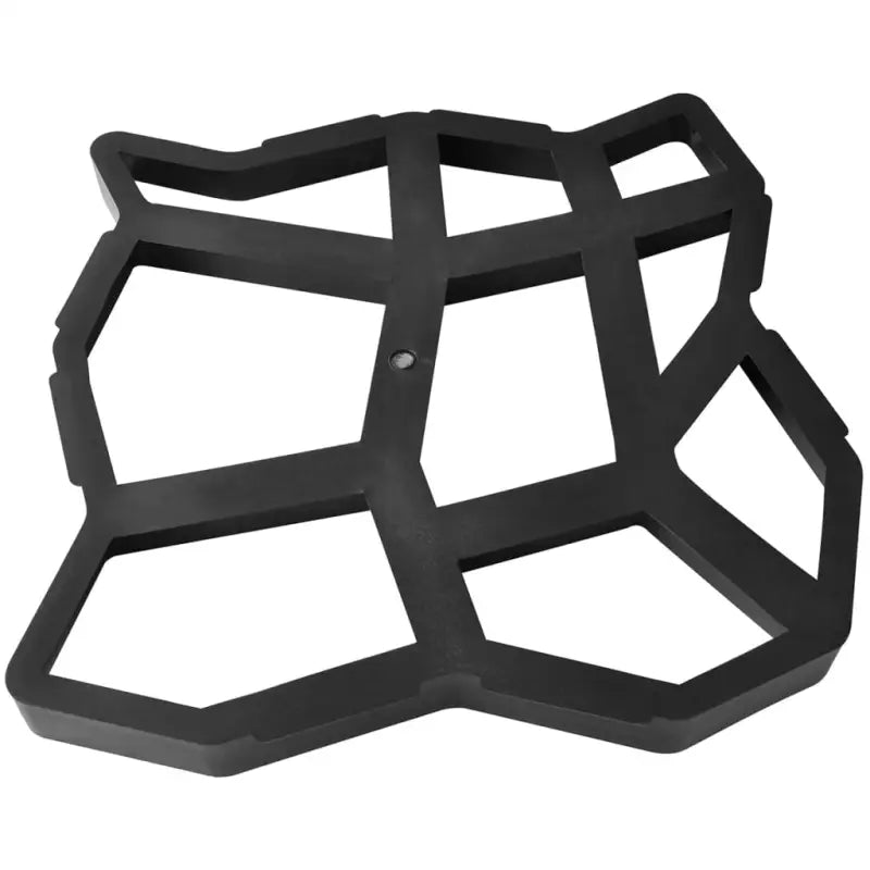 Set van twee tuinpadmallen voor zelf maken van decoratieve paden - 42 x 42 x 4 cm / 1 - Lijstwerk