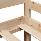 Slaapbank met lades van massief grenenhout met rustieke charme - Bedden & bedframes