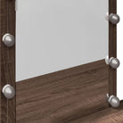 Slaapkamerkaptafels van bewerkt hout met binnen handbereik cosmetica - Slaapkamerkaptafels