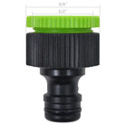 Slanghaspel met groene ring en BSP NPT aansluiting voor tuin en reiniging - Slanghaspels