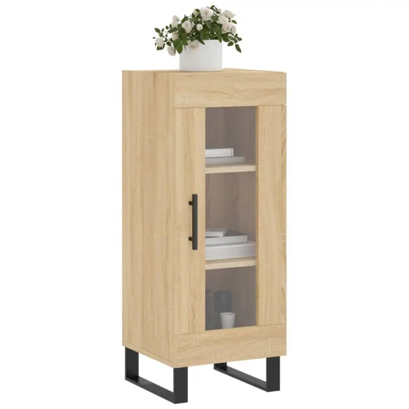 Sonoma Eiken Dressoir in Bewerkt Hout met Tijdloze Look - Dressoirs & buffetkasten